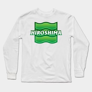 Hiroshima Municipality Japanese Symbol Long Sleeve T-Shirt